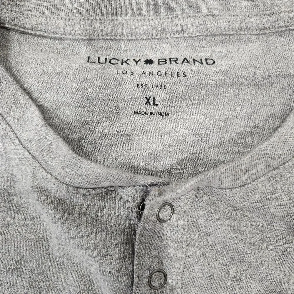 Lucky Brand Gray Shirt- size xl